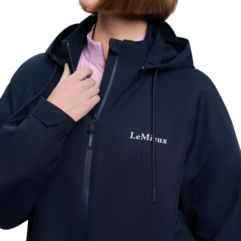 LeMieux Indra Waterproof Jacket in Navy-2